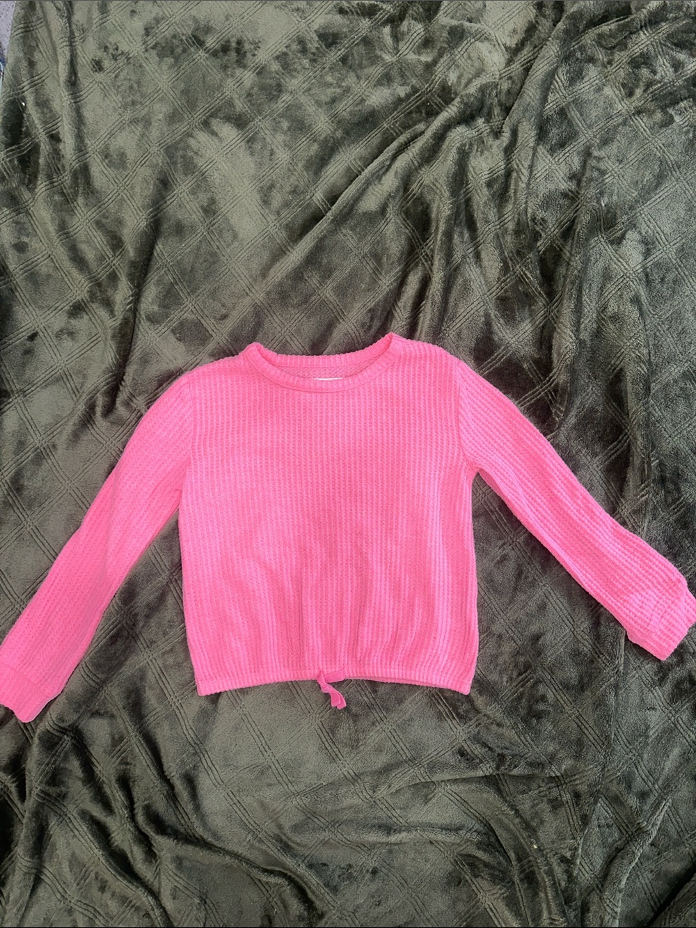 Epic Threads Hot Pink Crewneck Knit Sweater